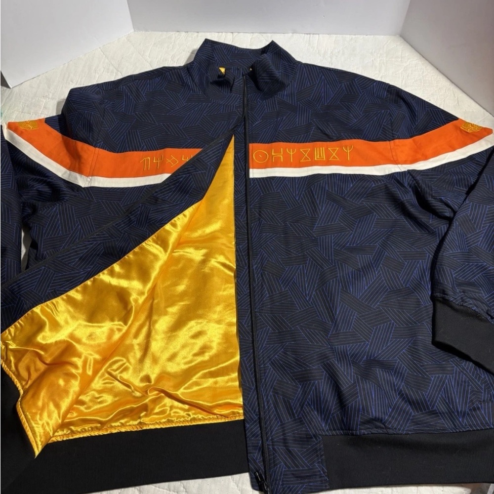 Marvel’s Black Panther Wakandan Navy and Orange Lightweight Jacket